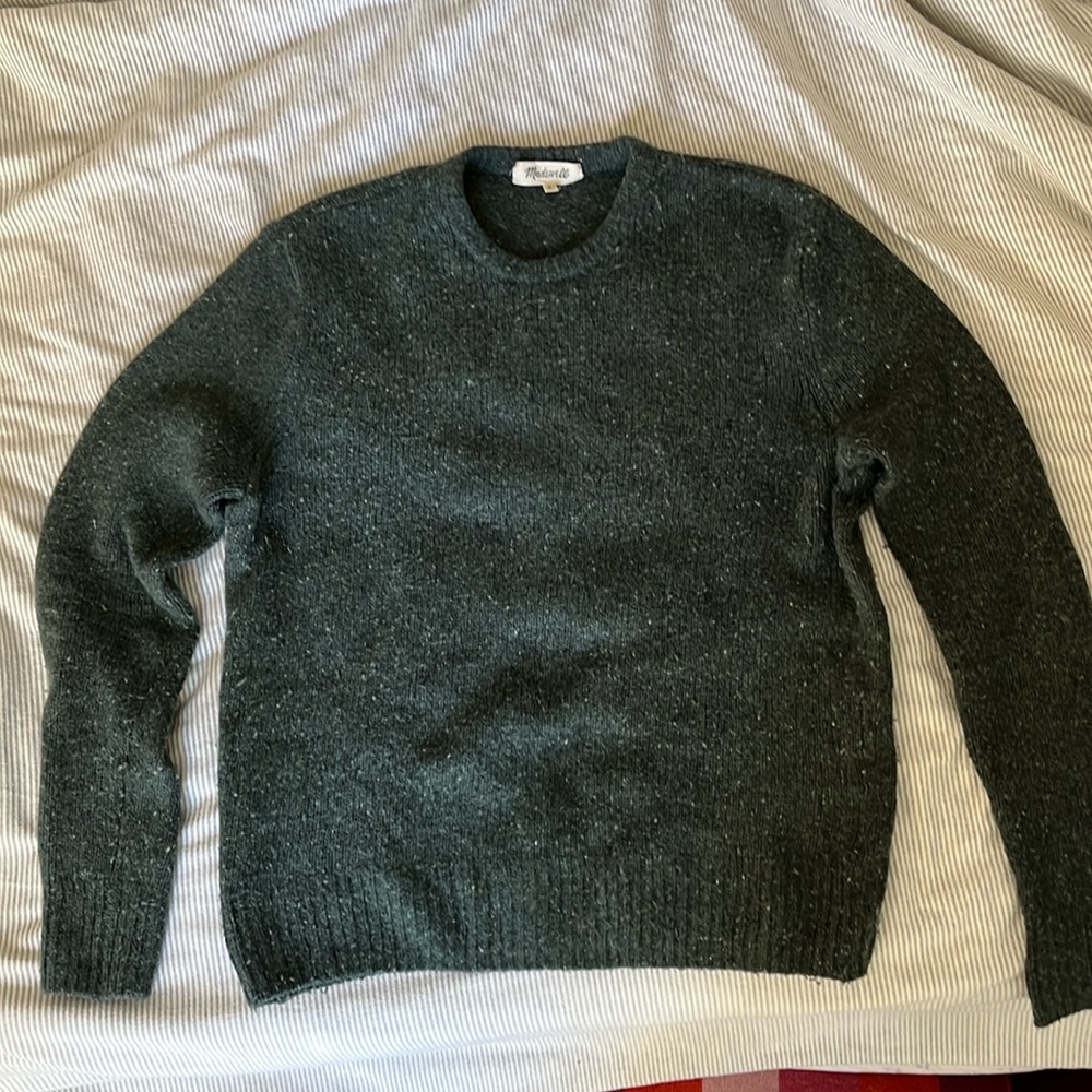 Madewell Men’s Alpaca Blend Crewneck Sweater